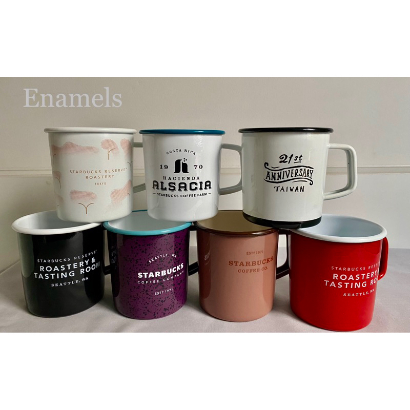 แก้วสตาร์บัคส์ Starbucks Enamel Coffee 14 Oz