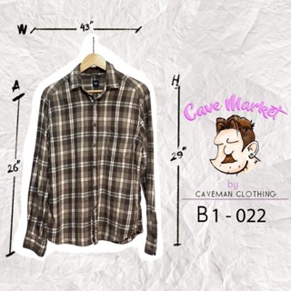 B1-022 เสื้อเชิ้ต GAP มือสอง สภาพดี