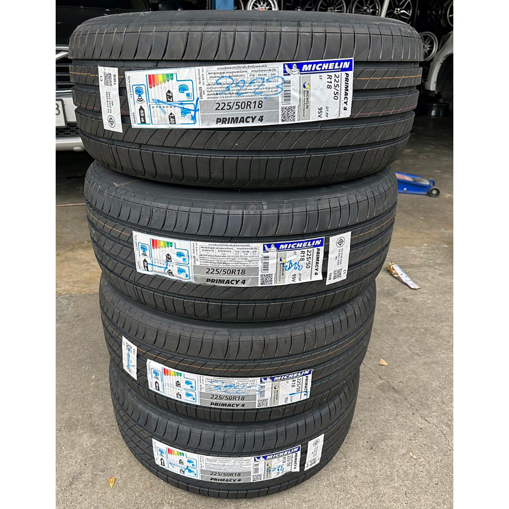 🔴 ยาง "#มิชลิน" Michelin Primacy 4 225/50R18 ปี 23