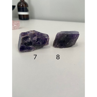 พร้อมส่ง ถ่ายจากสินค้าจริง คริสตัล หินแท้100% หินดิบอเมทิสต์  Amethyst