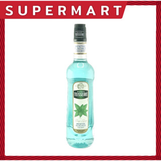 SUPERMART Mathieu Teisseire Iced Mint Syrup 700 ml. น้ำหวานเข้มข้น กลิ่นไอซ์ มิ้นท์ ตรา แมททิว เตสแซร์ 700 มล. #1108184