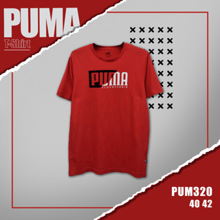 เสื้อยืดเเขนสั้น PUMA  (รหัส 320) ผ้านิ่มใส่สบาย ระบายอากาศดี ใส่ได้ทั้งชายและหญิง