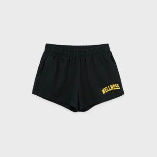 พร้อมส่ง Sporty &amp; Rich - Wellness Ivy Disco Shorts (Black)