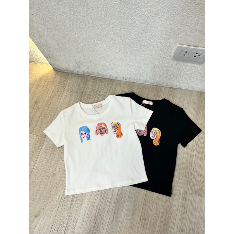 เสื้อยืดคอกลมป้ายSiwashop