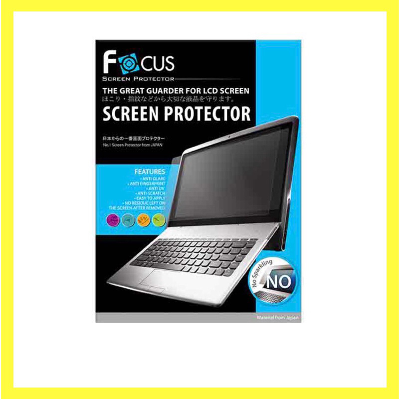 ฟิล์มแม็คบุ๊ก แอปเปิ้ล แม็คบุ๊กโปร2021/M2 Pro/M2 Max/M3 Pro/M3 Max/M4 Pro/M4 Max 16“ โฟกัส Focus ฟิล
