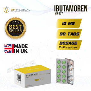 SARMs IBUTAMOREN MK-677  10 mg 90Tabs  BP Medical