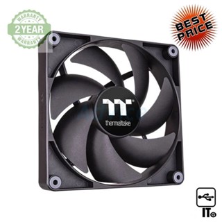 FAN CASE 14CM THERMALTAKE CT140 PC BLACK (PACK2, CL-F148-PL14BL-A) พัดลมเคส ประกัน 2Y