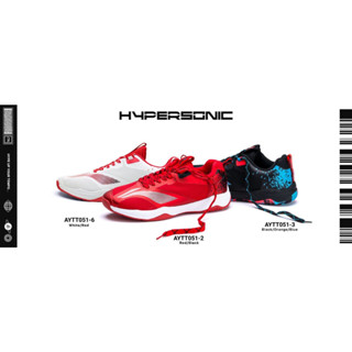 รองเท้าแบดมินตัน Li Ning badminton Shoe : HYPERSONIC - AYTT051-1-6