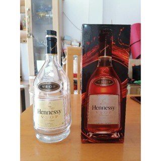 ชุดขวด Hennessy vsop ขนาด ลิตร สวย ใหม่