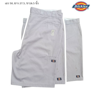 Dickies กางเกงสามส่วน 5 กระเป๋า สีเทา size 50