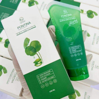 คลีนซิ่งเจล พรทิน่า เจลล้างหน้าใบบัวบก Pontina ขนาด 100 ml