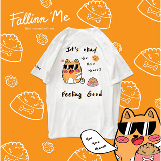 FallinnMe เสื้อยืดแขนสั้น Its okay