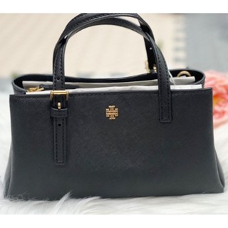 Tory Burch กระเป๋าสะพายสีดำ