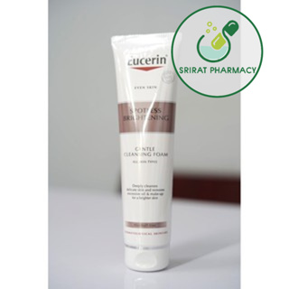 Eucerin Spotless Brightening Gentle Cleansing Foam 150 g โฟมล้างหน้า เพื่อผิวกระจ่างใส;EXP 2025