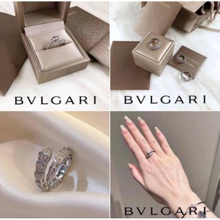 **พร้อมส่ง** แหวน BVLGARI พร้อมกล่อง และอุปกรณ์ สวยหรู