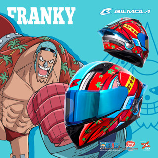 Bilmola หมวกกันน็อค วันพีซ Full Face Veloce ONE PIECE#3 ลาย FRANKY แฟรงกี้