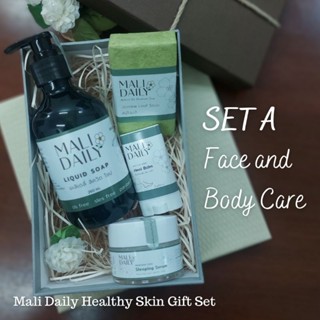 ชุดของขวัญ Mali Daily Healthy Skin Gift Set  Set A  Face and Body Care