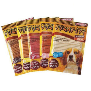 ซาเซมิ เจอร์กี้ 500 กรัม Bankaduk sasami jerky (มีให้เลือก6รสชาติ)