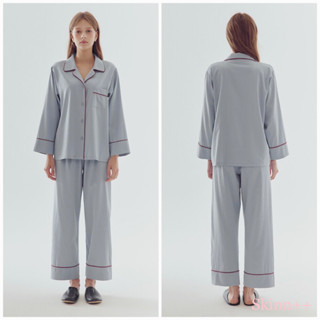 เซตชุดนอน รุ่น Sky Blue Color Tencel Comfy Nightwear (Made in Korea)