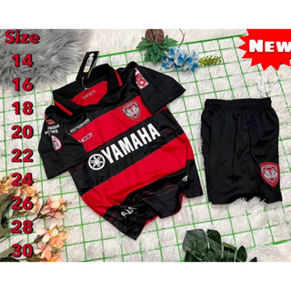 New! ชุดกีฬาเด็ก 2-12 ปี ได้เสื้อพร้อมกางเกงผ้านิ่มใส่สบาย