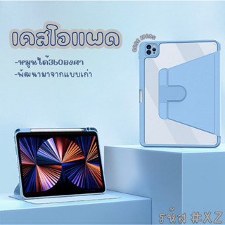 เคสไอเเพด สามารถปรับองศาได้360องศา รุ่นใหม่ล่าสุดเข้ากันได้สำหรับ Gen 7/8/9/10 Air 3/4/5 Pro11 2018/2021 รหัสXZ