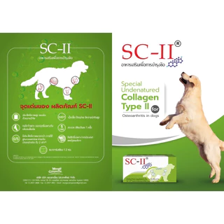 SC-II บำรุงข้อสำหรับสุนัขและแมว