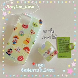 🌷Braylon🌷จัดส่งภายใน24ชม ขาตั้ง ถอดได้ การ์ตูน ทอย สตอรี่ iphone 11 14 pro max ป้องกันการหล่น case for iPhone 12 13