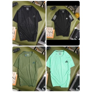 เสื้อกีฬา​ Sport​ใส่​ วิ่ง​ ตีแบด​ แตะบอล ผ้าลื่นๆใส่แล้วไม่ร้อน​ ไม่ง้อเตารีด