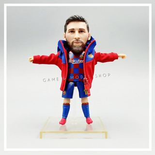 ***สินค้าพร้อมส่ง***โมเดลนักฟุตบอล สูง 13 ซม. เมสซี่ (บาร์เซโลน่า) Messi Model Football ตุ๊กตานักบอล นักเตะ โมเดลนักเตะ