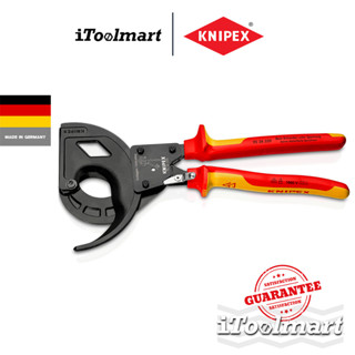 KNIPEX กรรไกรตัดสายเคเบิ้ล รุ่น 95 36 320 ด้ามหุ้มฉนวน ด้าม VDE