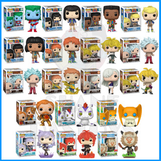 {PRE-ORDER} Funko Pop! ANIMATION : Captain Planet, Digimon, Seven Deadly Sins, Genshin Attack