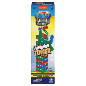 Cardinal Paw Patrol Movie Jumbling Tower ของเล่นบล็อคไม้