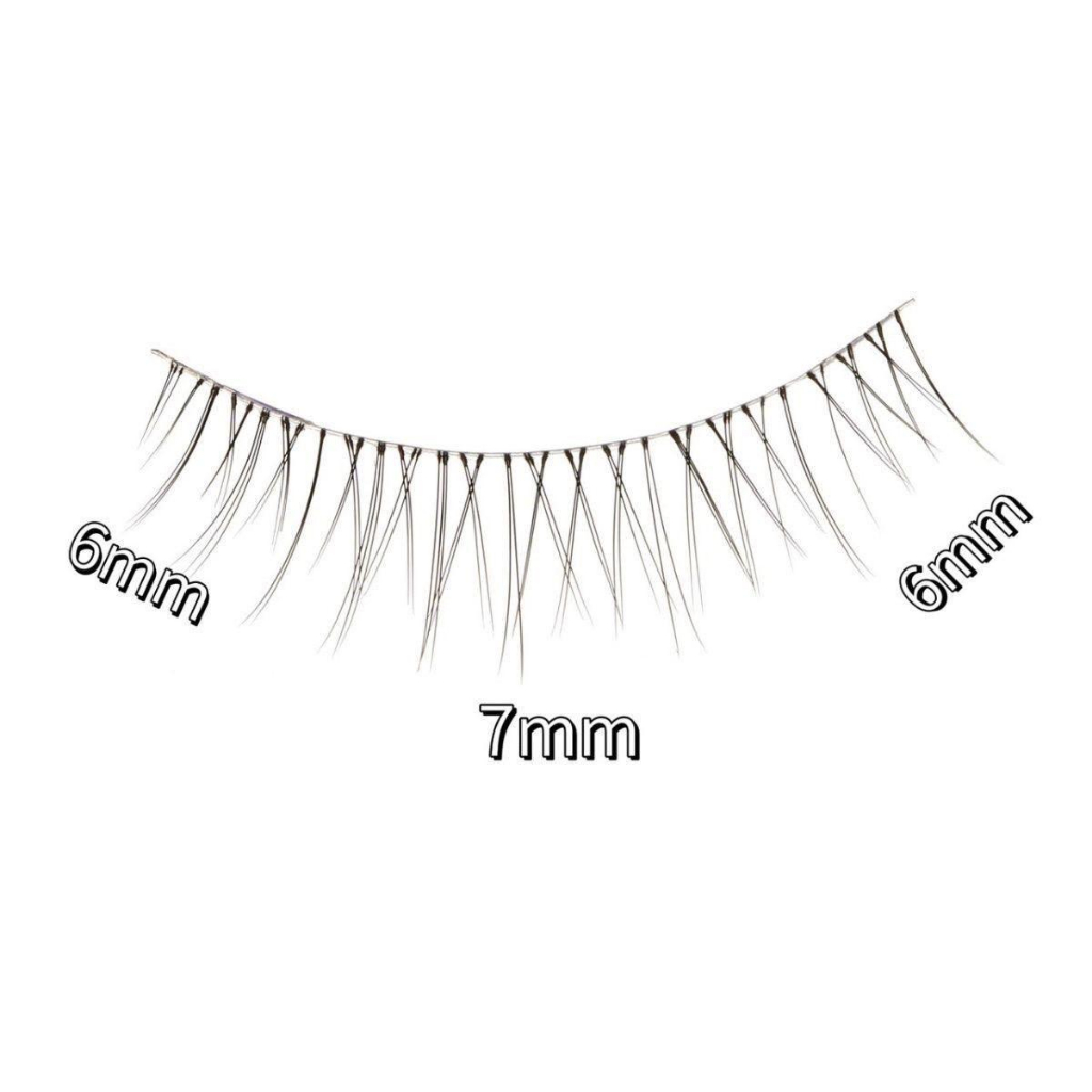 ขนตาปลอม รุ่น AVA ขนตาปลอมสไตล์เกาหลี ความยาว 7 mm. ยาวนุ่ม ไม่แข็ง ขนตาบางเป็นธรรมชาติ แกนเอ็นบางใส ไม่บาดตา - รูปที่ 3