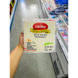 🚀ส่งด่วน แผ่นแป้งเวียดนาม ตราซันลี ขนาด 20-22ซม. 340กรัม