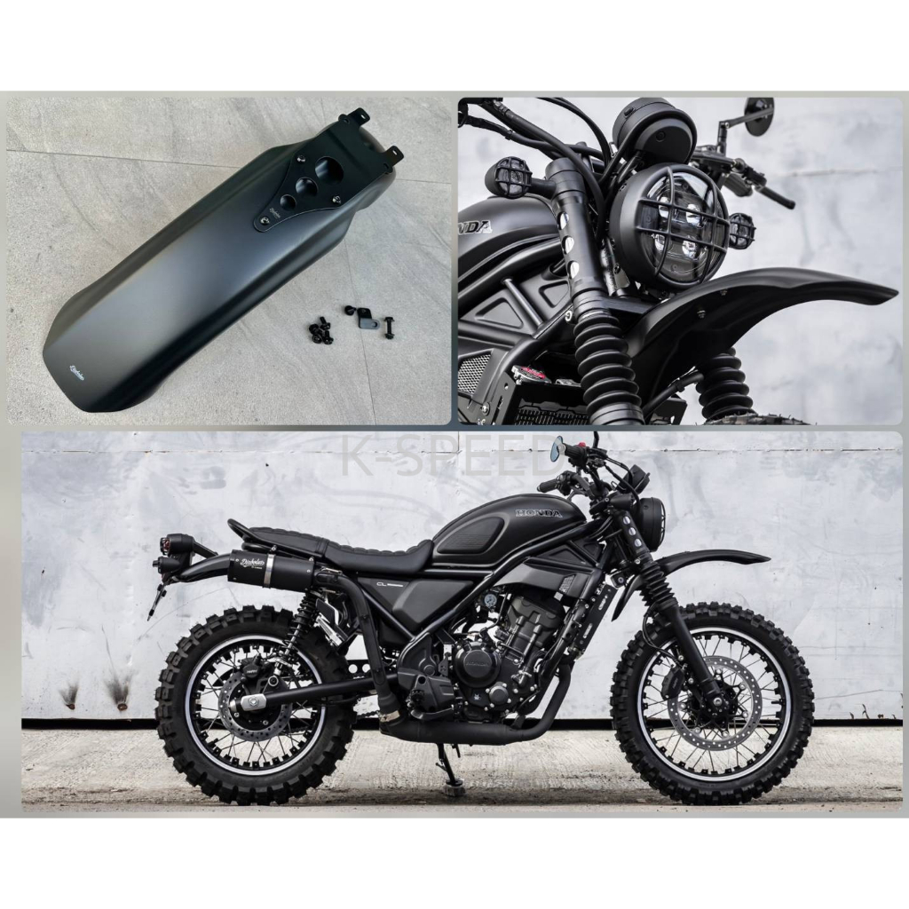 บังโคลนหน้าทรงสูง Diabolus สำหรับ Honda CL 300 & 500