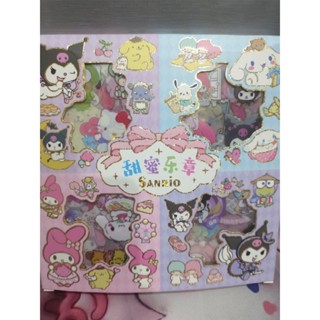 สติ๊กเกอร์กล่องSanrio สติ๊กเกอร์คุโรมิ มายเมโลดี้ สติ๊กเกอร์กล่องใหญ่