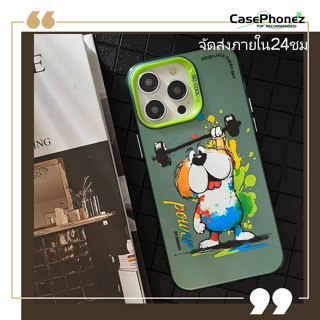 💚จัดส่งภายใน24ชม💚เคส for iPhone 11 14 Pro Max Case for iPhone 12 13 ป้องกันการตก การป้องกัน น่ารัก การ์ตูน พื้นผิวกระจก