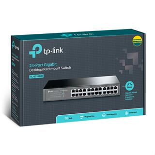 SWITCH (สวิตซ์) TP-LINK 24 PORTS TL-SG1024D GIGABIT PORT