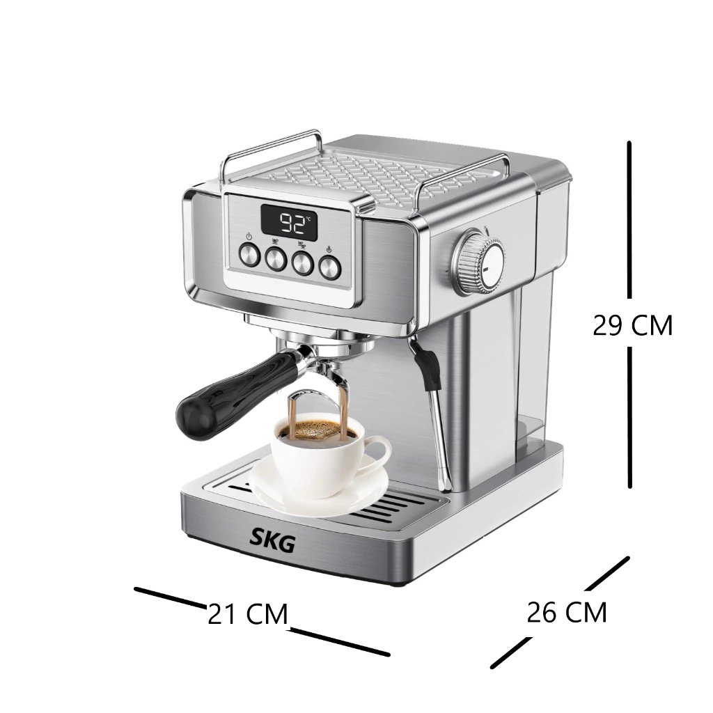 SKG เครื่องชงกาแฟสด รุ่น SK-1203 ก้านชงขนาด 58 มิล สามารถตั้งเวลาชงได้ thumbnail 5