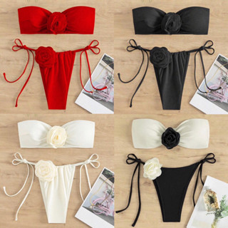 Camellia Bikini บิกินี่ทูพีท ติดดอกคามิลเลีย น่ารักมาก