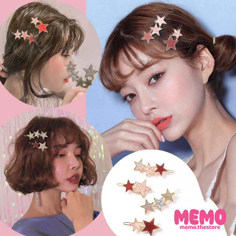 💕พร้อมส่งร้านคนไทย💕 กิ๊บติดผมดาวเพชร ใส่ออกงาน เครื่องประดับ กิ๊บติดผมสไตล์เกาหลี ญี่ปุ่น