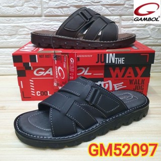 GAMBOL GM52097 รองเท้าแตะสวมชาย  (40-44)