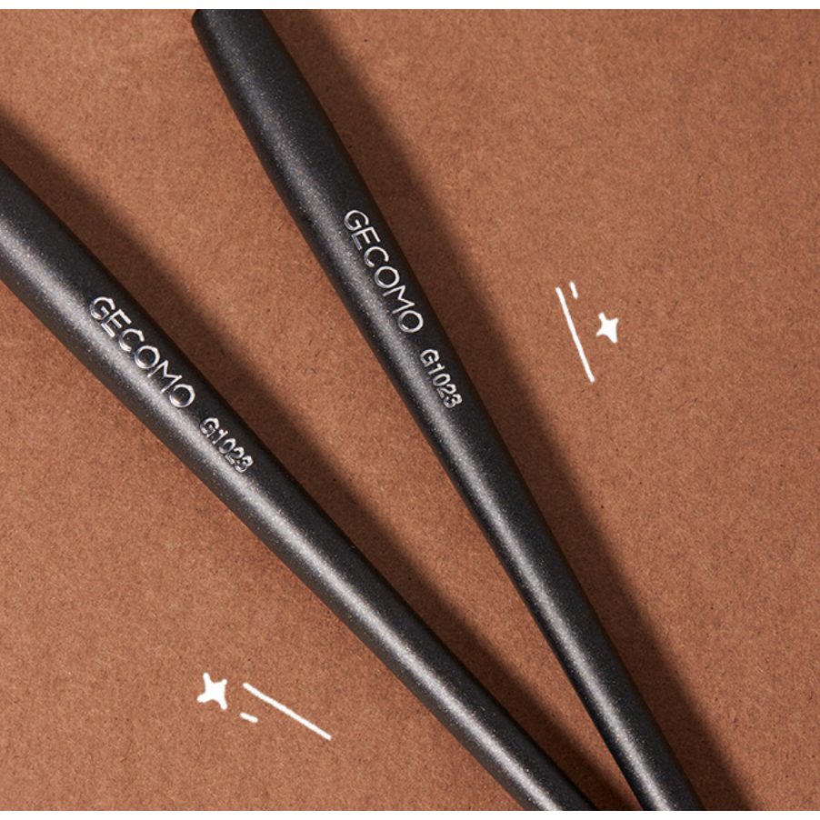 GECOMO G1023 แปรงแต่งหน้าทรงใบพัด ปัดแก้มปัดไฮไลท์ ให้สีฟุ้งสวยเป็นธรรมชาติ - รูปที่ 5