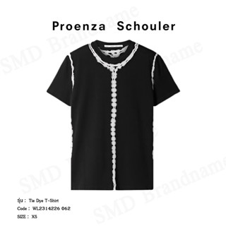 Proenza Schouler เสื้อยืดคอกลม รุ่น Tie Dye t-Shirt Code: WL2314226 062