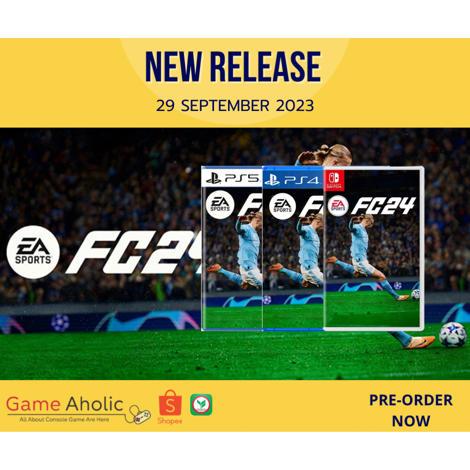 [พร้อมส่ง] EA SPORTS™ FC 24  [PS5] [PS4] [NSW] มือ 1