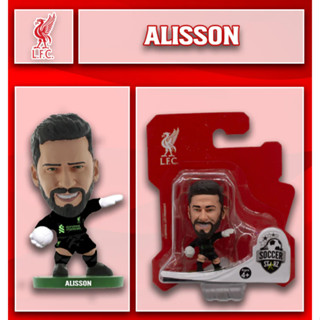 โมเดลนักฟุตบอล SoccerStarz ลิขสิทธิ์แท้จากสโมสรลิเวอร์พูล Liverpool - Alisson Becker (2024 version)