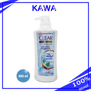 Clear Anti-Dandruff Scalp Care Shampoo 400ml /Ice Cool Menthol