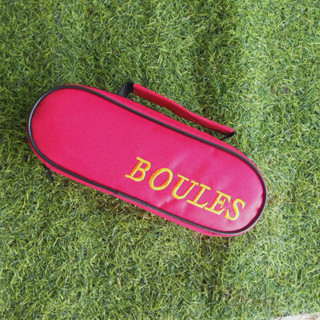 กระเป๋าลูกเปตอง 3 ช่อง พร้อมลูกแก่น Boules