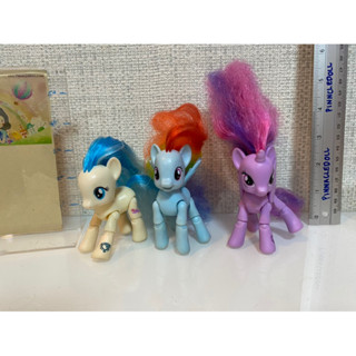 My little pony ขาข้อต่อ ขายเหมา3ตัว ของแท้ สภาพ97%