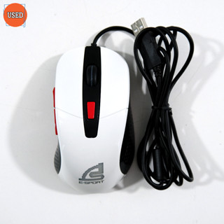 MOUSE (เมาส์) SIGNO DRACO GAMING GM-930W (WHITE) NO BOX P12996